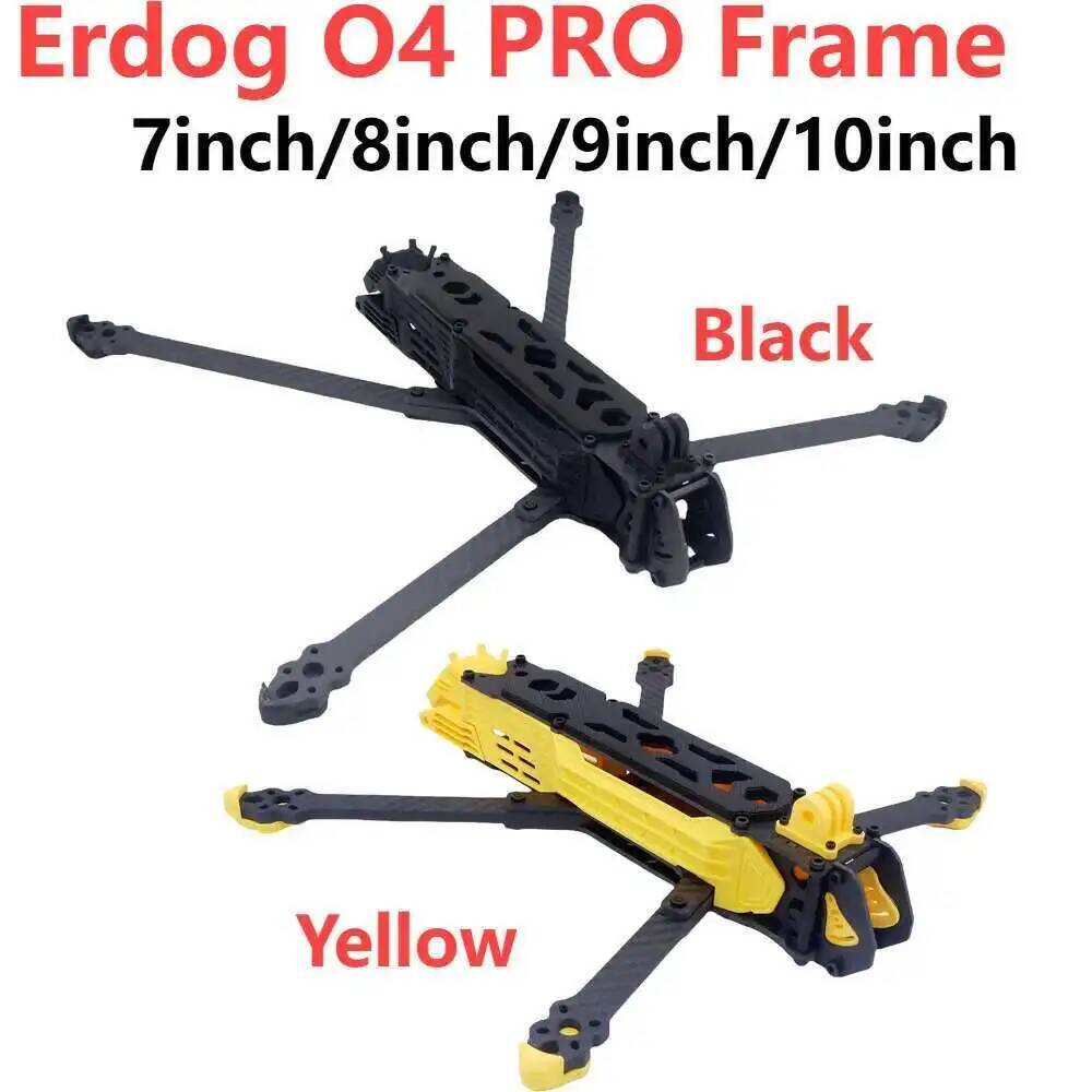 Drone Racing Motor - Erdog 7インチ 8-9-10インチ O4フレーム FPVフリースタイル RCレーシングドローン