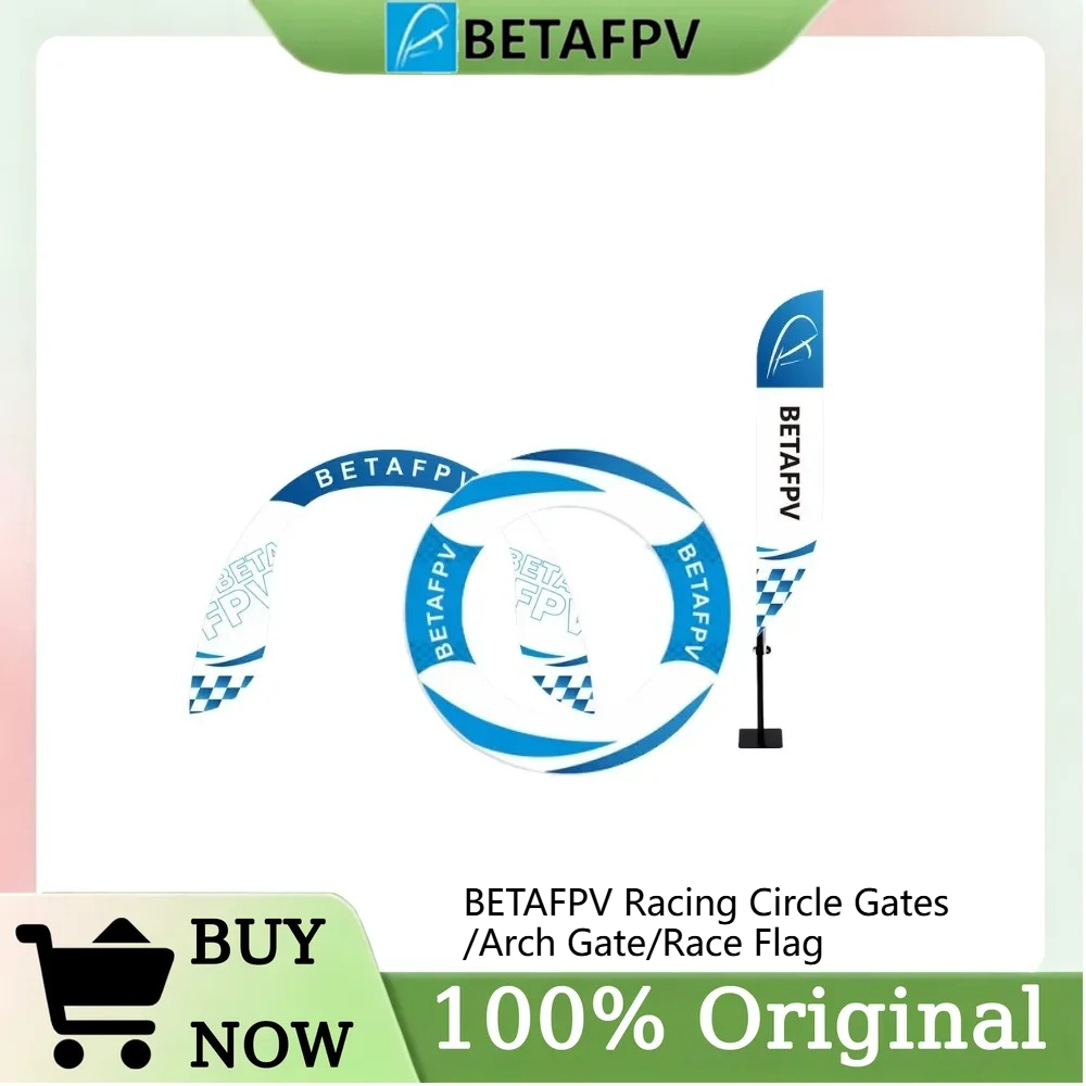 Drone Racing Gate - BetaFPV FPVレーシング障害物キット、5/10/20パック サークルアーチゲート＆フラッグ ドローン練習用、屋内外練習用小道具