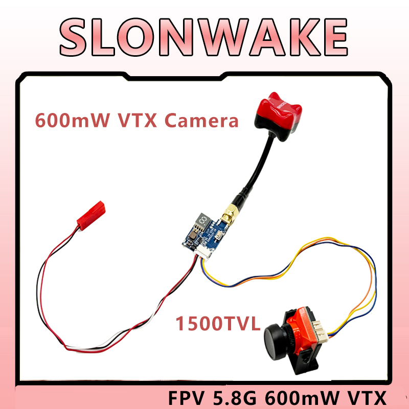 Drone Racing Vtx - SLONWAKE 5.8G TS5823 PRO ミニアナログVTXトランスミッター 48CH