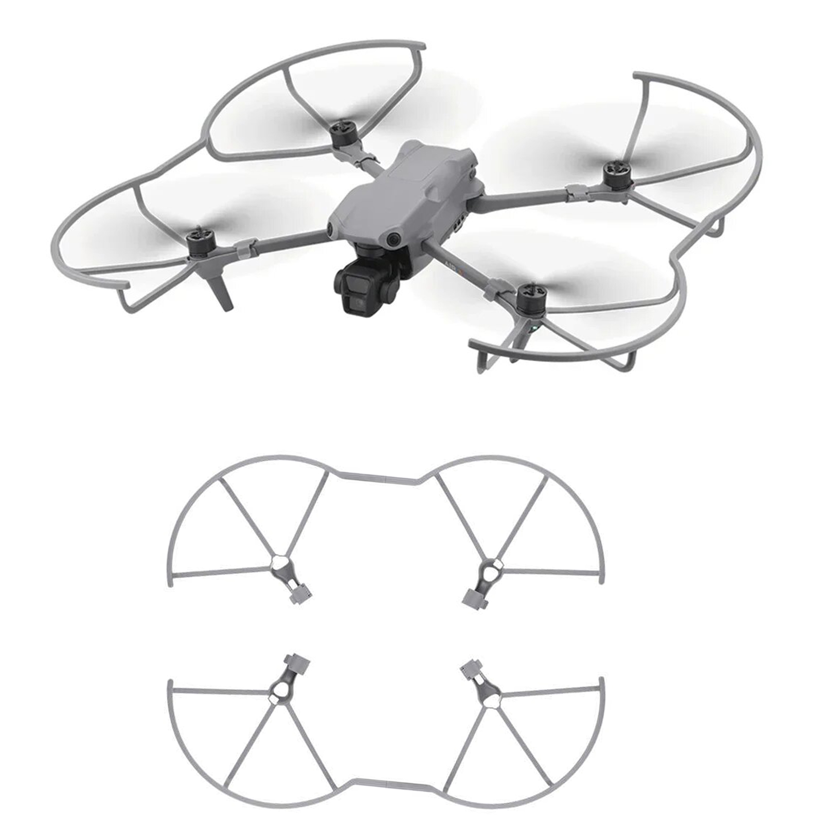 Dji Drone Air 3 - プロペラガード DJI Air 3/Air 3S ドローンブレードウィング保護ケージ衝突防止カバー軽量ブレードガードアクセサリー