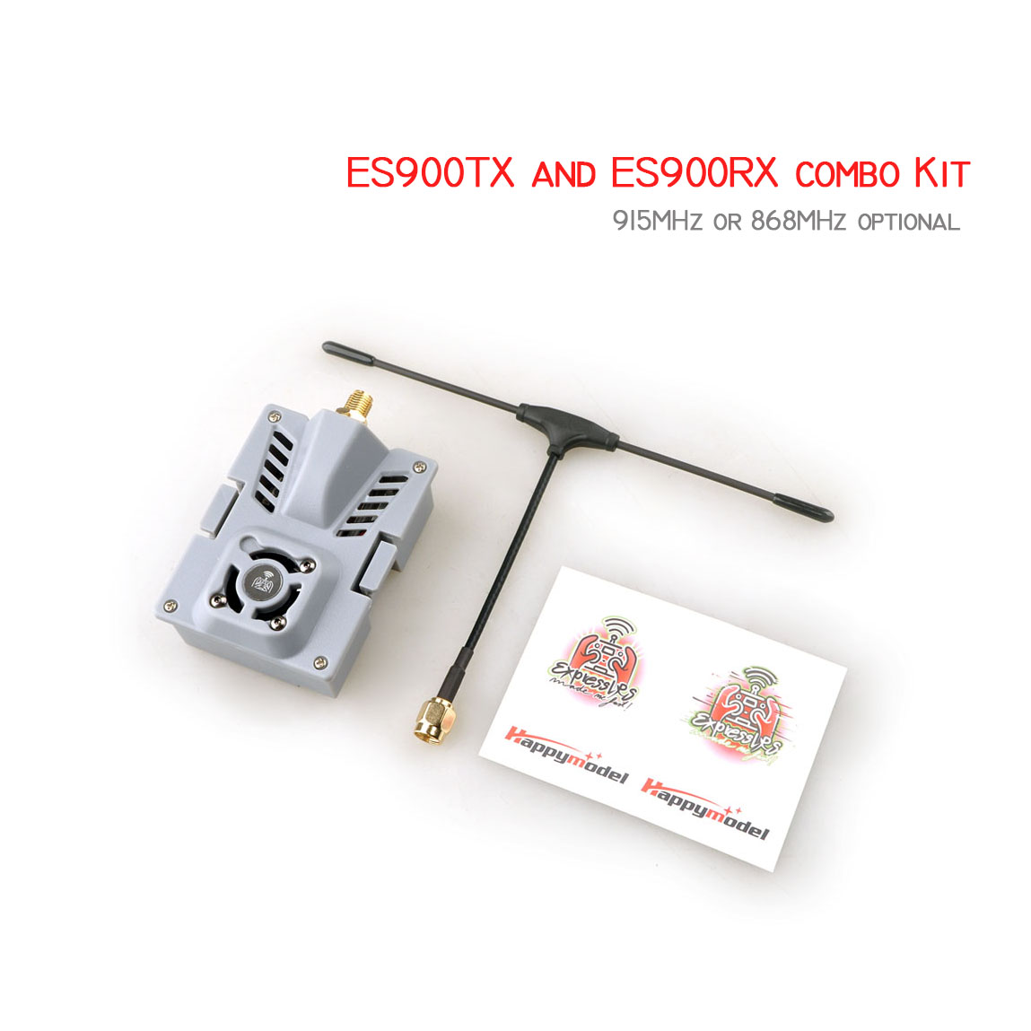 Drone Racing Battery - Happymodel RC ELRS マイクロ ES900RX（受信機）ES900TX（モジュール）コンボキット 915MHz
