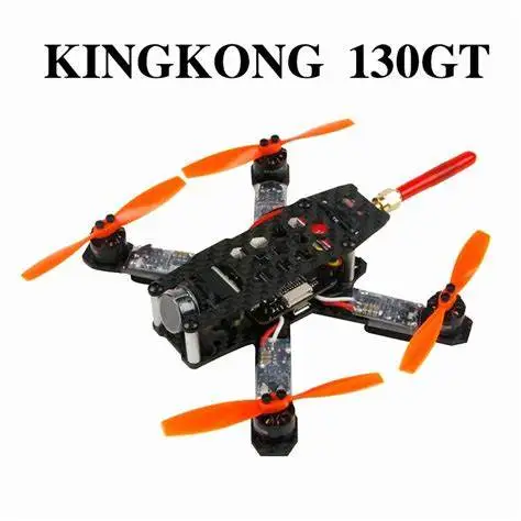 Drone Racing Battery - KingKong LDARC 130GT 130mm カーボンファイバー クアッドコプター