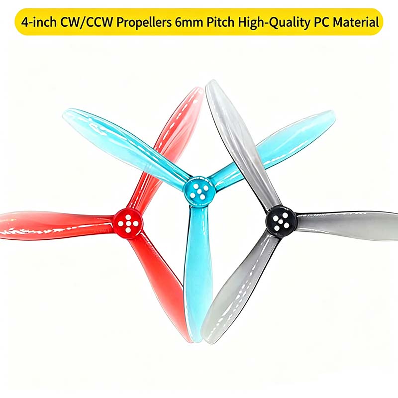TMOTOR T4944 4インチ 4ブレード フォワード/ - Drone Racing Propeller のレビューと価格