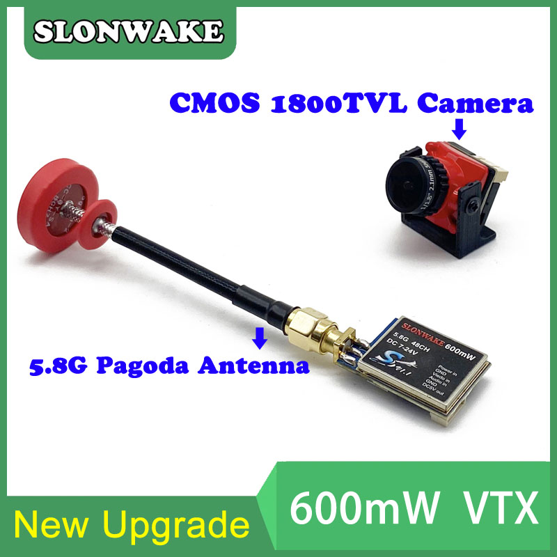すぐに使える5.8G 48CH 600mWビデオ送信機とCm - Drone Racing Vtx のレビューと価格