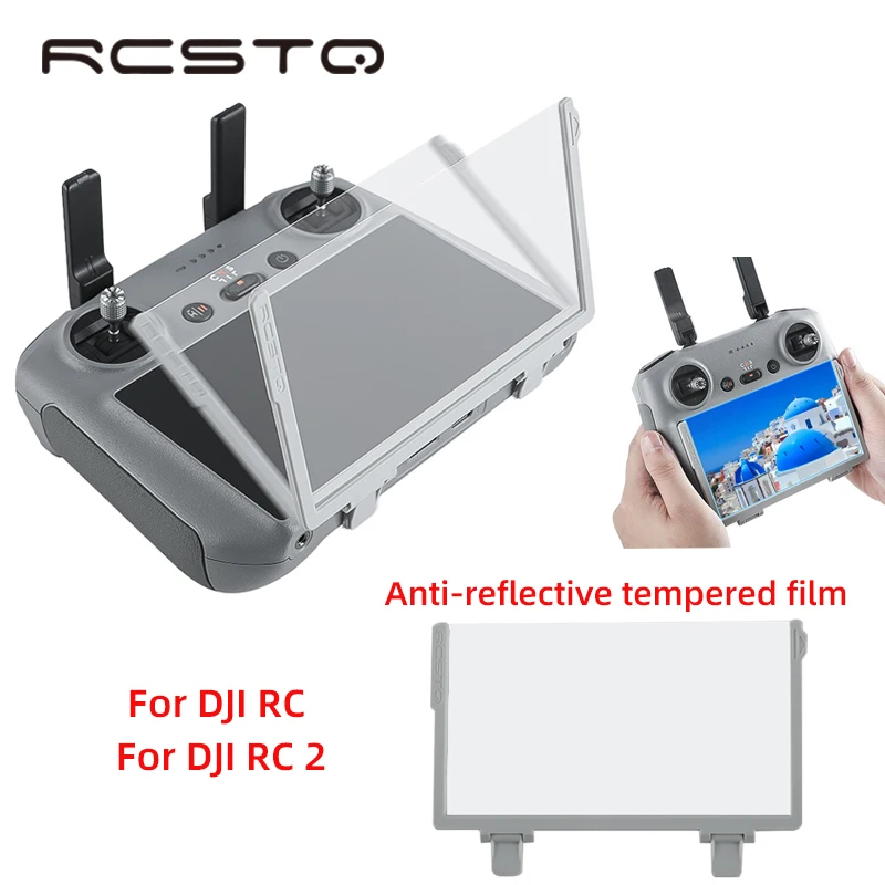 Rcstq-リモコン用反射フィルム、反射防止、強化フィルム、 - Dji Drone Mini 4 Pro のレビューと価格