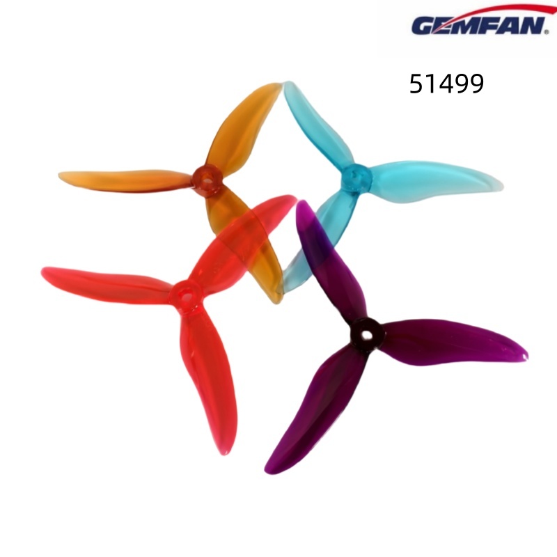 4-40PC/Gemfan 51499 5インチ3枚羽根高効 - Drone Racing Propeller のレビューと価格