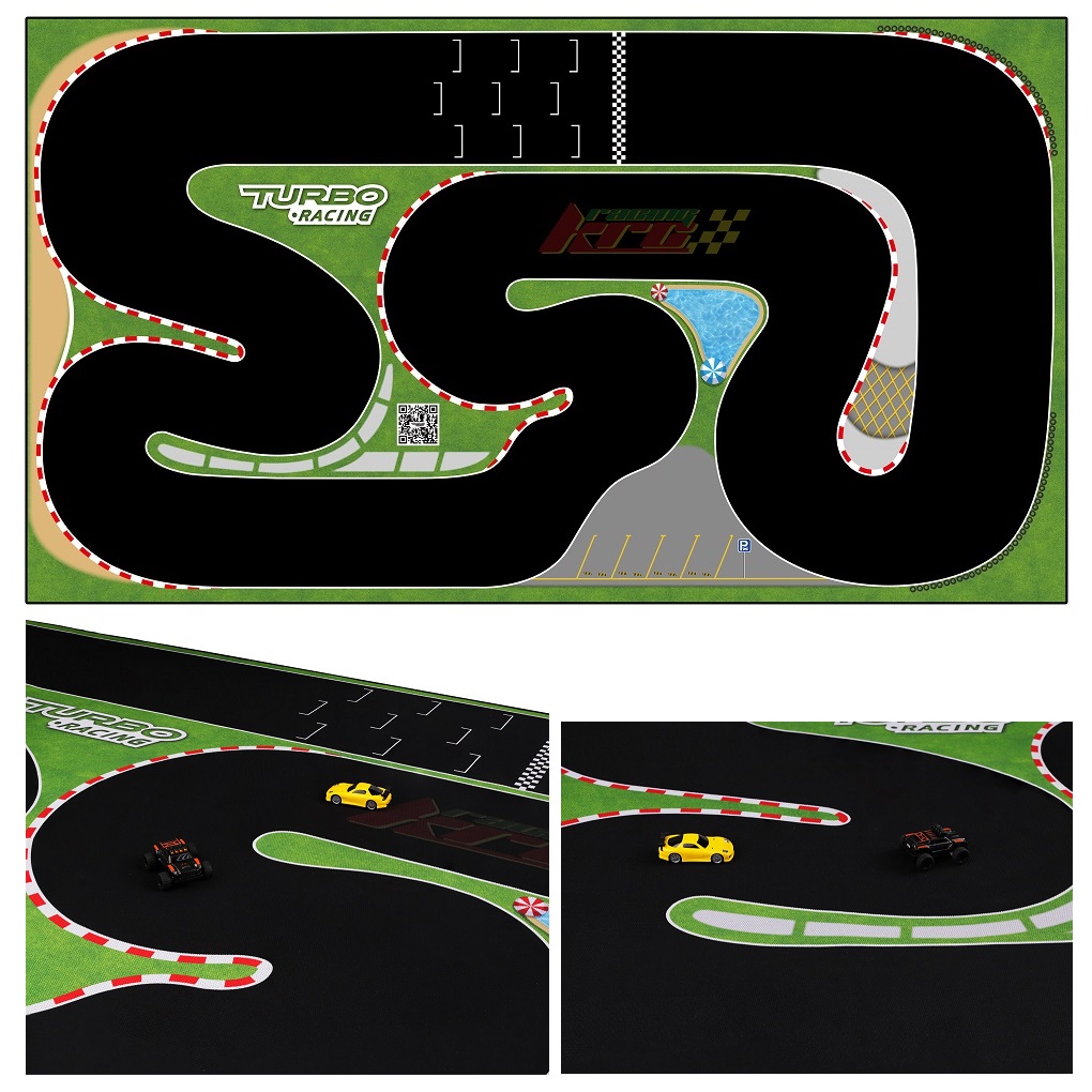 ポータブルターボレーシングラバーマット,ミニカートラックアク - Drone Racing Gate のレビューと価格